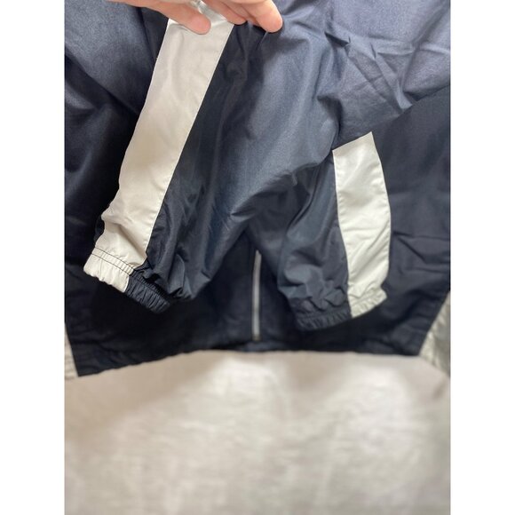 Nike 600‎ Mens Windbreaker Jacket Black & Gray XL Winter Warm - Picture 7 of 13
